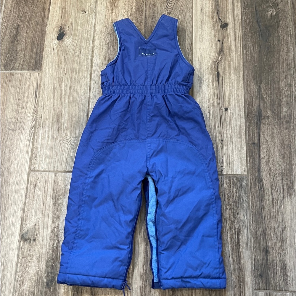 The Children's Place Periwinkle Blue Snow Bib Overalls / Snow Pants 24M - Picture 9 of 9